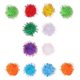 thumbnail image 3 of 100 bolas de colores para gatos, resistentes a las mordeduras y rascadores., 3 of 6