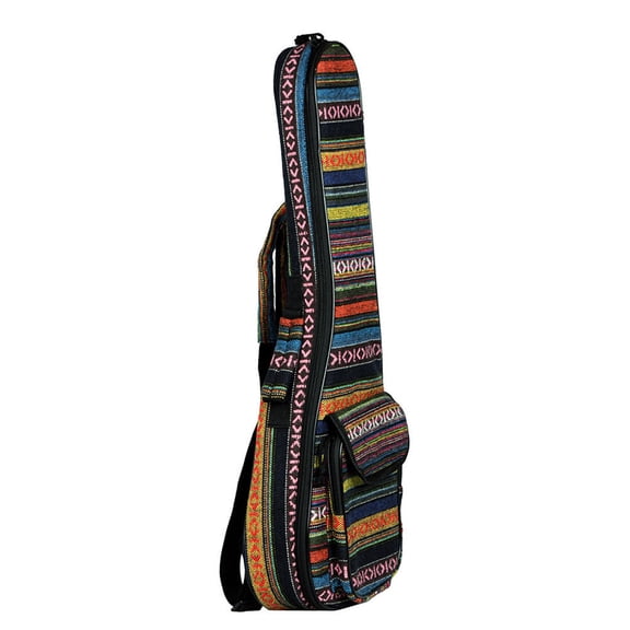 Soimiss 1Pcs Ukulele Case Reactive Dyes Rainbow for Ukulele Carrying Bag