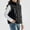 Black, variant on Afuyipoi Kids Puffer Jackets (7-15) Sleeveless Zip Winter Outdoor Warm Vest White 11