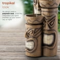 thumbnail image 4 of Alpine Tiki Three Bowl Cascading Fountain w/LED Light, 29 Inch Tall, 4 of 4