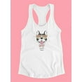 thumbnail image 3 of Gentleman French Bulldog Tank Women -Image by Shutterstock, Female Small, 3 of 4