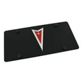 thumbnail image 1 of Pontiac Carbon License Plate (Black), 1 of 3