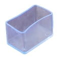 thumbnail image 3 of Bgsha 12 X PVC Chair Leg Rectangle Covers Furniture Table Feet Floor Protectors, 3 of 9