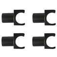 thumbnail image 1 of 4 Pcs Guide de Rail de Fauteuil Roulant : Guide de Rail de Cadre de Bras Détachable Standard pour Fauteuils Roulants et Chaises de Transport Pièce de Rechange Commune Noir, 1 of 8