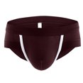 thumbnail image 5 of IAJDKMEK Men's Boxer Briefs - Low-Rise Sexy Underwear for Men, Flat-Angle Comfort Mens Boxer Briefs, Soft Boxer Briefs for Daily,Coffee M, 5 of 5