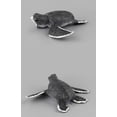 thumbnail image 4 of Simulated Sea Life Animals Figurines Realistic Sea Creature Model Plastic Ocean Animals Action Figure for Collection Science Educational (Turtle), 4 of 4