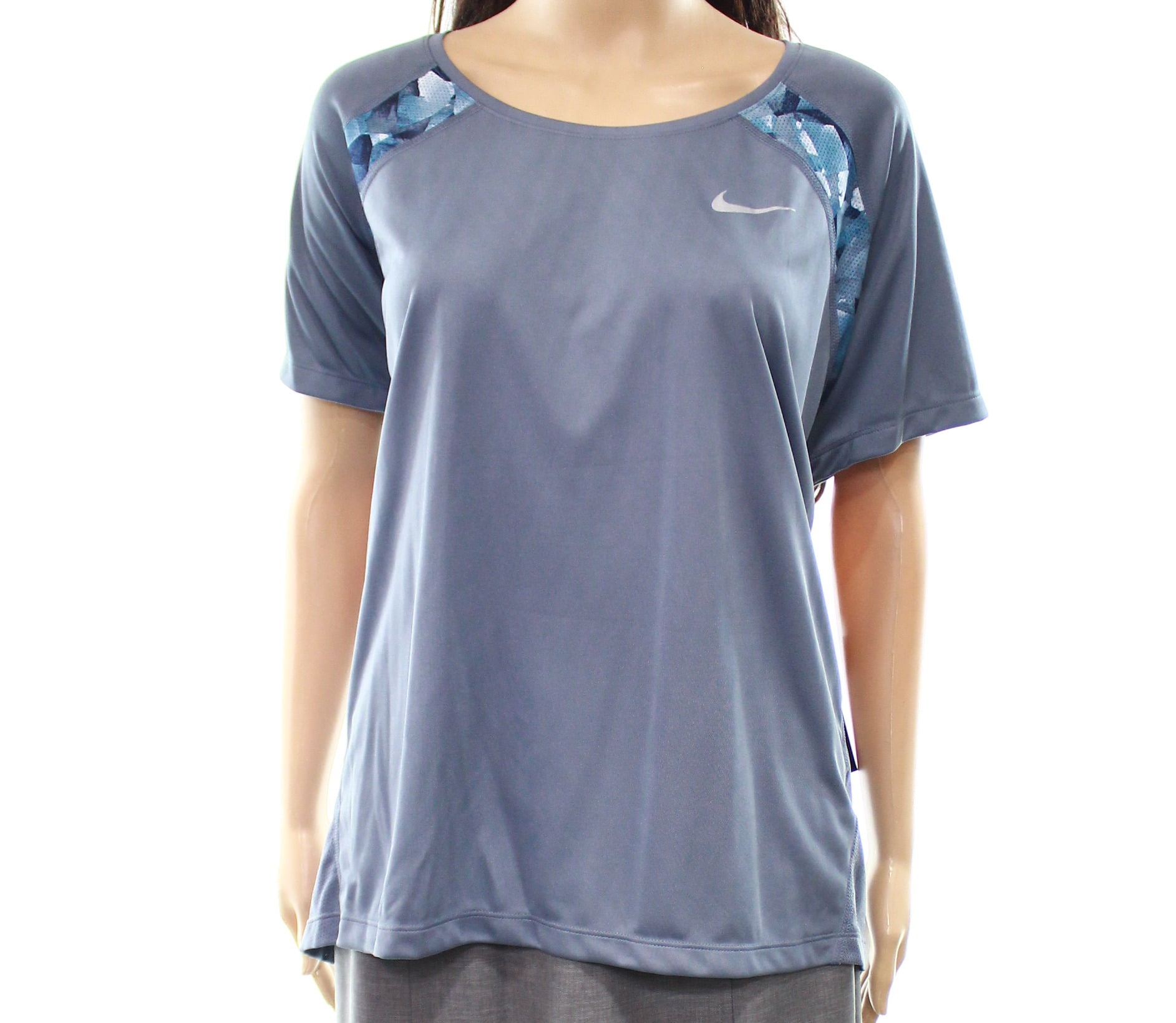 nike plus size long sleeve dri fit running top