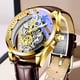 thumbnail image 4 of Guardurnaity Reloj de de cuarzo resistente al agua con estilo para hombre, de Metal, para cronometraje preciso, nuevos relojes para hombre Relojes Acero plateado, 4 of 6