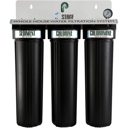 Pelican Water 3-Stage Whole House Water Filtration System