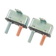thumbnail image 3 of 2Pcs Réinitialisation Automatique Disjoncteur de Surcharge en Alliage d'Aluminium Disjoncteur 12V 24V, 3 of 8