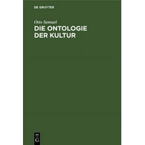 Die Ontologie der Kultur, (Hardcover)