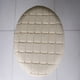 thumbnail image 3 of Fundas para asientos de sillas redondas de 30 cm, fundas para taburetes de bar y pub. Beige, 3 of 8