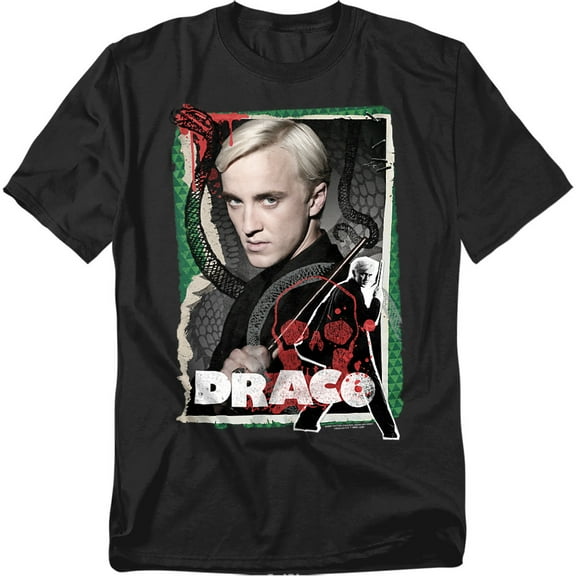 Harry Potter T-Shirt Draco Malfoy Photo Collage Unisex Graphic Tee for Men & Women
