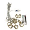 thumbnail image 2 of Cadena de luces USB con Control remoto para dormitorio, Patio, interior y exterior, luces de cadena de alambre de cobre impermeables, 300 luces LED Eigraketly HA2084-05B, 2 of 6