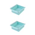 thumbnail image 1 of maskred 1/2/3 2PCS Kitchen Fridge Freezer Space Saver Organizer Storage Rack Shelf Holder Box blue 2PCS, 1 of 6