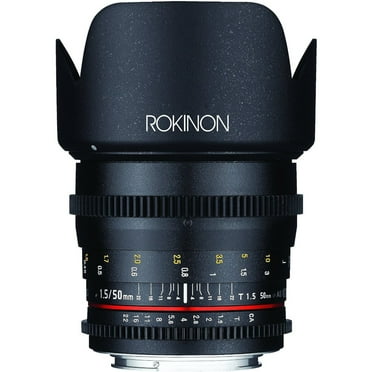 Rokinon, 50 mm, f/1.4, Full Frame Sensor, Manual Focus Fixed Lens for Canon EF
