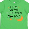 thumbnail image 4 of Inktastic I Love My Tia to the Moon and Back Boys or Girls Toddler T-Shirt, 4 of 5