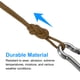 thumbnail image 4 of Uxcell 164FT 550 Paracord, cuerda de paracaídas de 7 hebras, carrete de cuerda de 4 mm, cuerda fuerte para supervivencia, camping y senderismo, marrón, 4 of 5