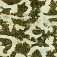 thumbnail image 1 of Ahgly Company Indoor Square Abstract Reddish Brown Abstract Area Rugs, 3' Square, 1 of 6