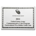 thumbnail image 4 of 2011-P Gold $5 Commemorative Army BU (w/Box & COA), 4 of 4
