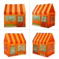 thumbnail image 4 of Tienda de campaña portátil para niños, juego de juguete, castillo plegable de princesa Príncipe (marrón) Likrtyny juguetes de los niños, 4 of 9