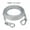 3m, variant on Double-headed Dog Tie Out Cable Leash ,raction rope with metal buckle steel wire anti-rust training collar,Outdoor Dogs Strap