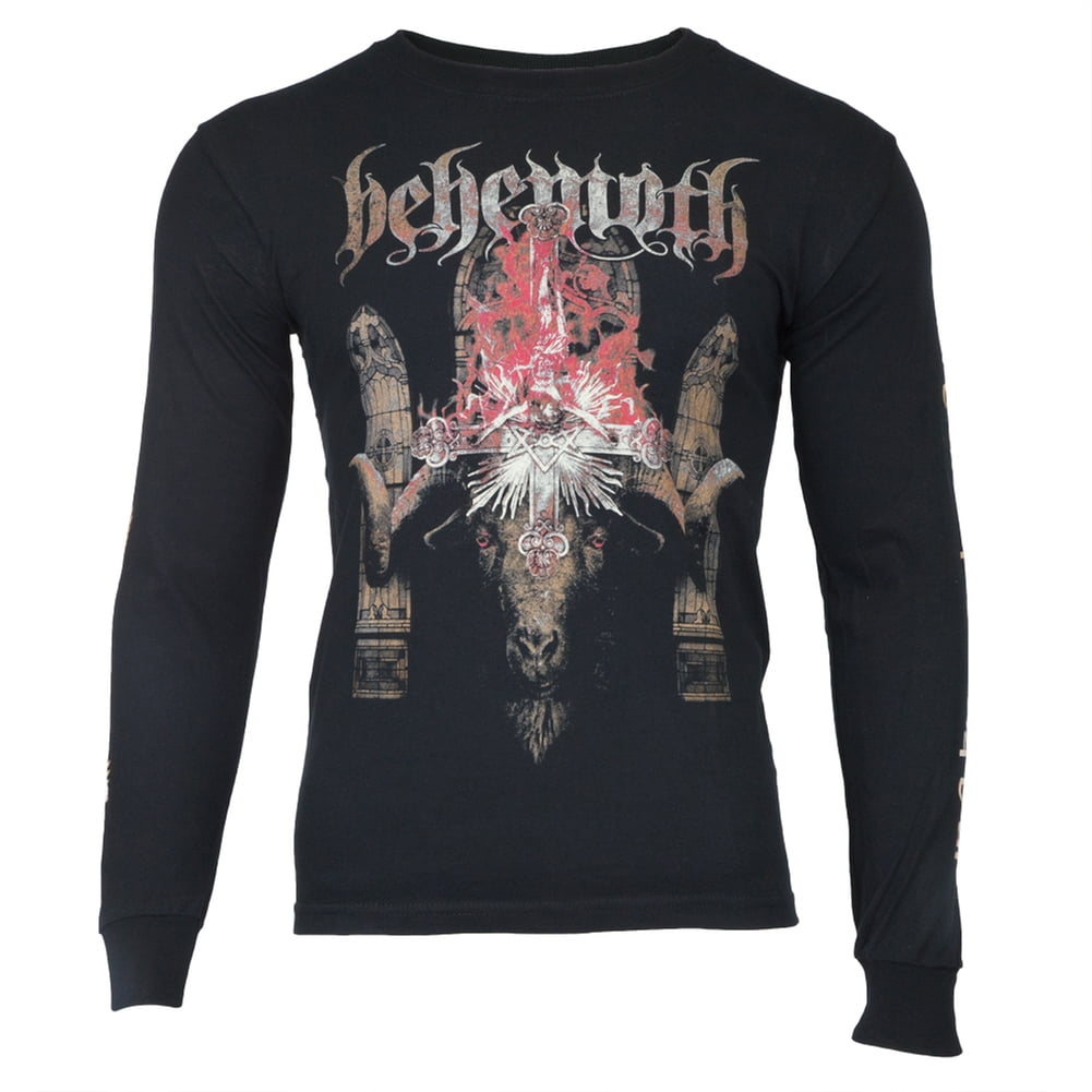 Behemoth Logo Cotton Baby Bib Boys Girls Infant Heavy Metal Kids Black Bibs
