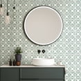 thumbnail image 3 of The Tile Life Pageant Verde 9" x 9" Matte Porcelain Floor and Wall Tile (12.28 sq. ft. / case), 3 of 11