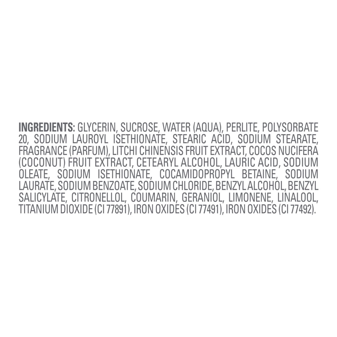 Dove Body Scrub Coconut & Sugar Lychee, 15 oz