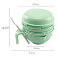 thumbnail image 2 of Triturador de alimentos para bebés, procesador portátil de alimentador de alimentos para bebés, triturador, cuenco para servir, cuchara, verduras, frutas, triturador, herramientas | Ideal para viajar, 2 of 5