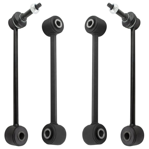 BOXI (Set of 4) Front & Rear Stabilizer Sway Bars Fit for Jeep Commander 2006-2010 / for Jeep Grand Cherokee 2005-2010 (Excluding SRT and SRT8) | Replace K80861 K80468
