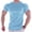 C Sky Blue, variant on SMihono Trendy Mens New Shirt Long Sleeve Tee Tops Summer Cozy Clothes Solid Color Loose Shirt Classic Staple Shirts for Men Crew Neck Workout Pullover Casual Tops White 12
