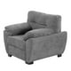 thumbnail image 2 of Sala 3-2-1 DICASA Monza (Sofá, Love Seat y Sillón) Gris Oscuro para Sala, 2 of 8