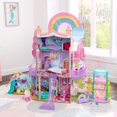 thumbnail image 6 of KidKraft Rainbow Dreamers Wooden Treetop Tea Time Gazebo Play Set with 10 Accessories, 6 of 7
