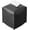 Single Black, variant on Minzimin Pu Leather Tissue Box Cover, Rectangular/Square Holder with Bottom Belt - Modern Decorative Organizer for Bathroom, Car, Bedroom, Hotel, Office