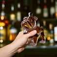 thumbnail image 4 of Funny French Bulldog Whiskey Decanter Unique Glass Bottle for Spirits Home Bar Decor, Gift Idea, 4 of 5