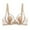 Beige, variant on Abomasnow Sexy Sheer See Through Bras Unlined Underwire Lace Mesh Non Padded Ultra Thin Clear Bralette 70A to 90C