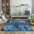 thumbnail image 3 of WOBOGO Black Haired Lass Baby Playmats Extra Large Waterproof Rollable Activity Pads for Toddlers 50×50inch, 3 of 7