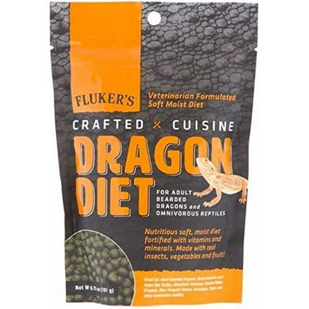UPC: 0091197700606 | Flukers Crafted Cuisine Dragon Diet – Juveniles – 6.75 Oz
