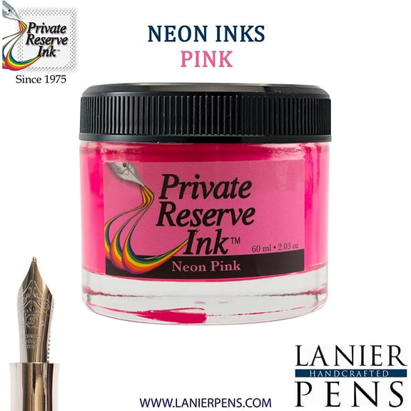 Private Reserve Ink Bottle 60ml - Neon Pink (PR17062)