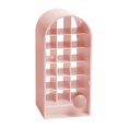 thumbnail image 1 of Organizador de lápiz labial de 18 ranuras con tapa a prueba de polvo Soporte de lápiz MABOTO Rosa, 1 of 7