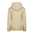 thumbnail image 3 of UKAP Sweat à Capuche pour Femmes avec Poche, Cordon de Serrage, Décontracté, Hiver, Khaki TG, 3 of 6