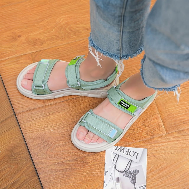 Sandalias de una banda hasta el tobillo para mujer Nikou zapatos de verano exteriores