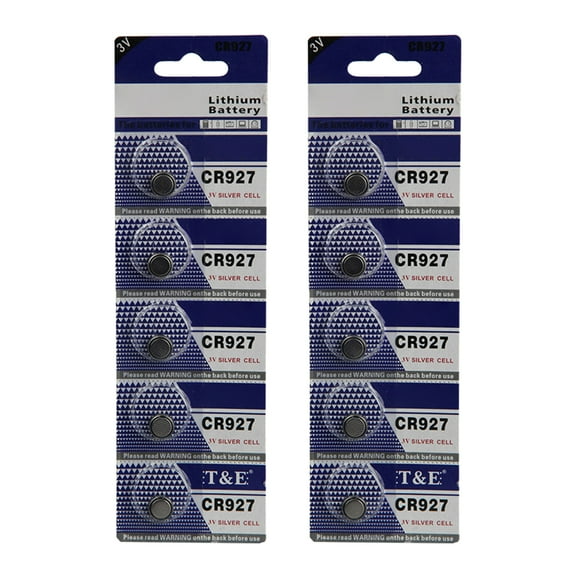 5Pcs/10Pcs CR927 Button Cell Batteries 3V Lithium Batteries 927 for Watches Calculators and Remote Control Car Keys