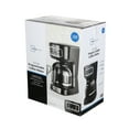 Mainstays Black 12Cup Programmable Coffee Maker, 1.8 Liter Capacity