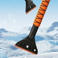 thumbnail image 4 of HomeDM Ice Scraper for Car Windshield 12.6 Inch Snow Scraper for Small Trucks Snow Removal Tool Accessories Ergonomic Foam Grip, 4 of 9