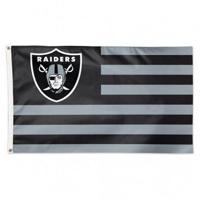 Drapeau Oakland Raiders 3x5 Design Americana Deluxe
