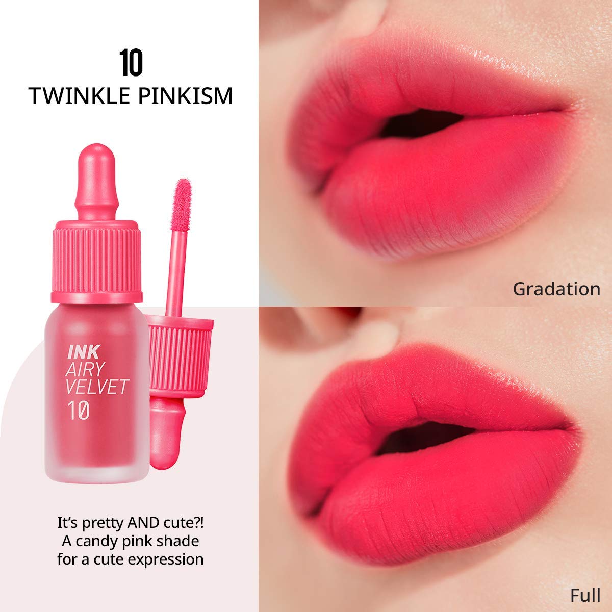 Peripera Peripera Ink Airy Velvet Lip Tint 010 Twinkle Pinkism 4g 0 14 Oz Walmart Com Walmart Com