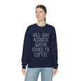 thumbnail image 6 of Acoustic Guitar Sweatshirt, Gifts, Sweater Shirt, 6 of 9