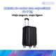 thumbnail image 4 of Maleta de Mano para Viaje, Carry On, 33 cm x 18 cm x 48 cm, Capacidad de 8 kg, Varios Colores negro Unitalla, 4 of 14